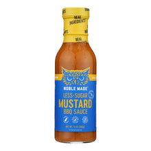 Noble Made - Sauce Barbecue Mustard Low-sugar - Case Of 6-13 Ounce