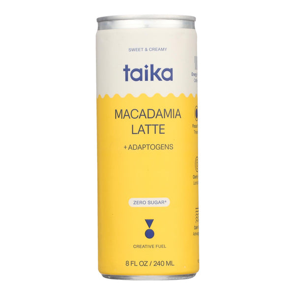Taika - Coffee Macadamia Latte - Case Of 12-8 Fluid Ounces