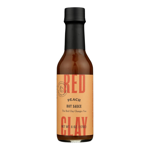 Red Clay - Sauce Peach Spicy - Case Of 6-6 Oz