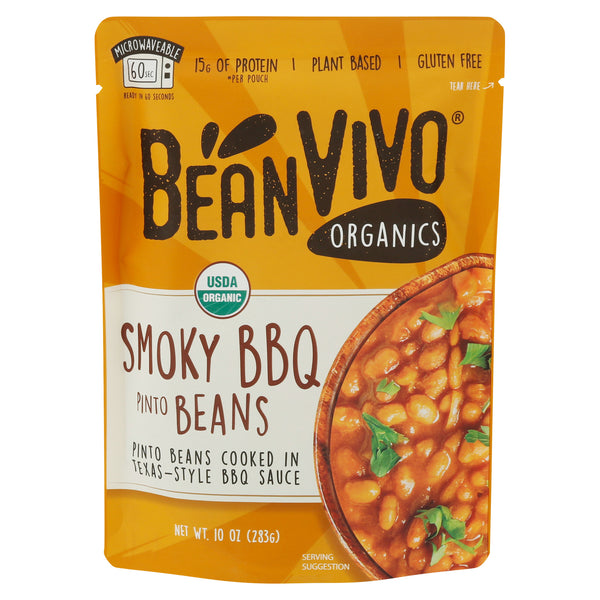 Bean Vivo - Pinto Beans Smky Bbq - Case Of 6-10 Oz
