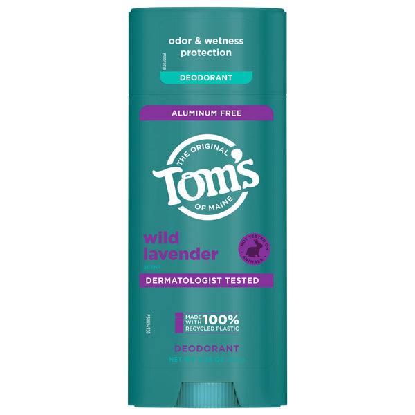 Tom's Of Maine - Deodorant Stick Lavender - Case Of 6 - 3.25 Ounces