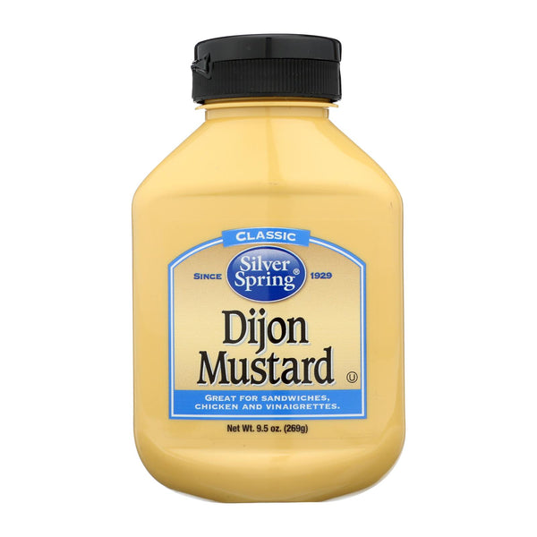 Silver Spring Mustard - Dijon - Squeeze - Case Of 9 - 9.5 Oz