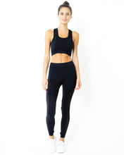 Milano Seamless Sports Bra - Black