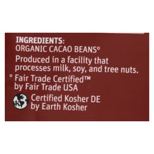 Tcho Chocolate Unsweetened 99% Organic Baking Pieces  - Case Of 6 - 8 Oz