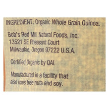 Bob's Red Mill Organic Whole Grain Tri-color Quinoa - Case Of 4 - 26 Oz