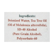 Tea Tree Therapy Water Soluble Tea Tree Oil - 2 Fl Oz