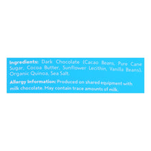 Undercover Quinoa Dark Chocolate + Sea Salt Crispy Quinoa Snack  - Case Of 12 - 2 Oz