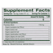 Traditional Medicinals - Herbal Tea Thrt Ct Eclyp - Case Of 6 - 16 Bag