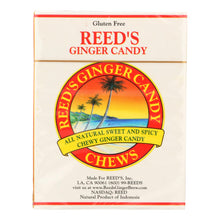 Reed's Ginger Beer Chewy Ginger Candy Rolls - Case Of 20 - 2 Oz