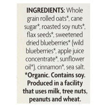Nature's Path Organic Optimum Power Flax Cereal - Blueberry Cinnamon - Case Of 6 - 11.2 Oz.