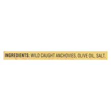 Reese Anchovies - Flat Fillets - In Pure Olive Oil - 2 Oz - Case Of 10