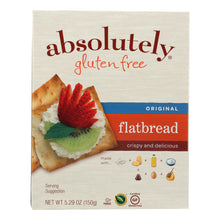 Absolutely Gluten Free - Flatbread - Original - Case Of 12 - 5.29 Oz.