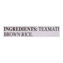 Rice Select Texmati Rice - Brown - Case Of 4 - 32 Oz.