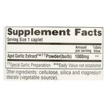 Kyolic - Aged Garlic Extract One Per Day Cardiovascular - 1000 Mg - 30 Caplets