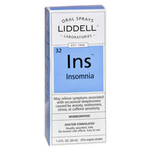 Liddell Homeopathic Insomnia - 1 Fl Oz