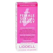 Liddell Homeopathic Female Sexual Energy Spray - 1 Fl Oz