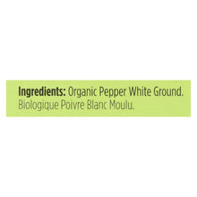 Spicely Organics - Organic Peppercorn - White Ground - Case Of 6 - 0.45 Oz.