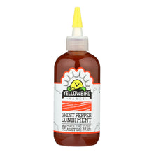 Yellowbird Sauce Ghost Pepper Condiment  - Case Of 6 - 9.8 Oz