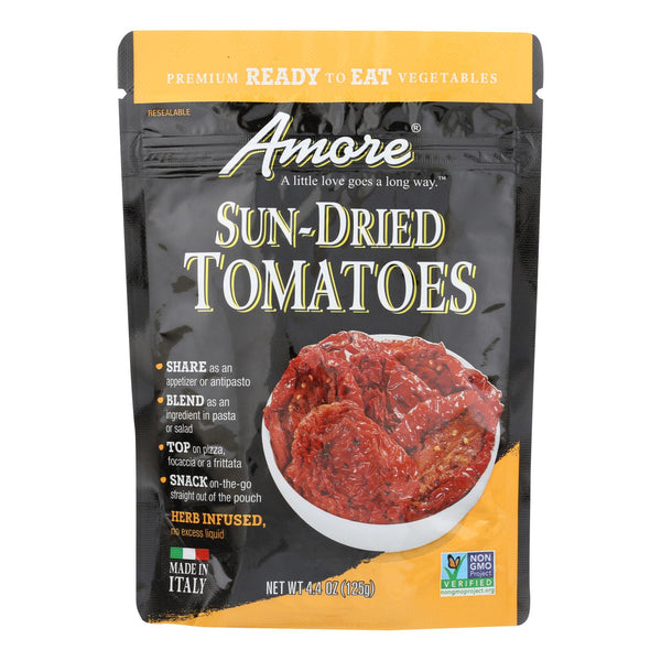 Amore - Sun Dried Tomatoes - Case Of 10 - 4.4 Oz