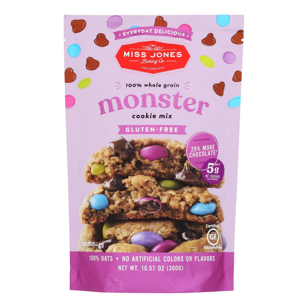 Miss Jones Baking Co - Evrydy Dlcs Monster Cookie - Case Of 6-10.57 Oz