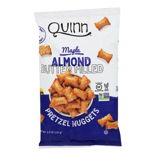 Quinn - Prtz/nug Maple Almond Filled - Case Of 8-5 Oz