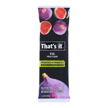 That's It - Probiotic Fruit Bar Fig - Case Of 12 - 1.2 Oz