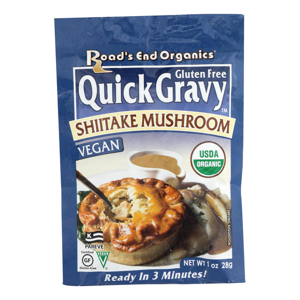 Road's End Organics Gravy Mix - Organic - Shiitake Mushroom - 1 Oz - Case Of 12