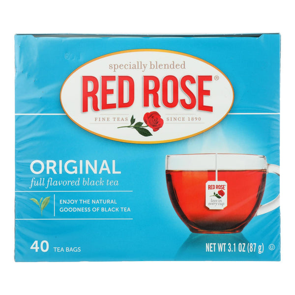 Red Rose Full Flavored Black Tea - Case Of 6 - 40 Ct