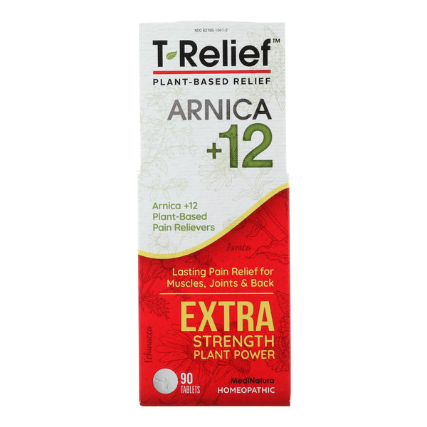 T-relief-medinatura - Pain Rlf Arnca12 Xtra Str - 1 Each -100 Tab