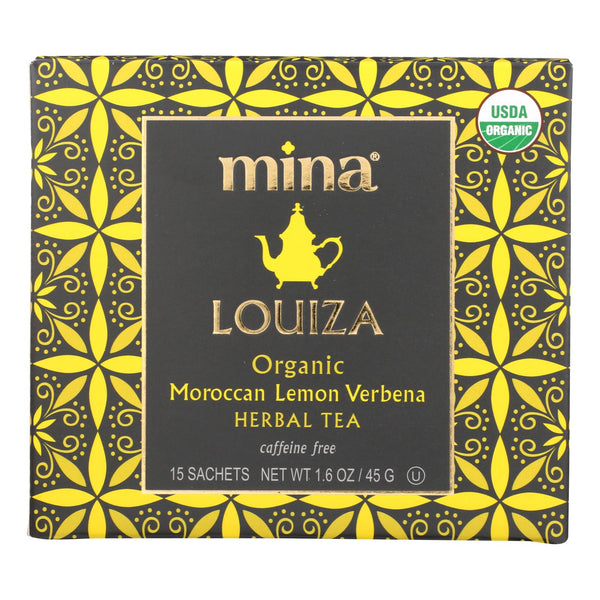 Mina - Verbena Tea Lemon Moroc - Case Of 6 - 15 Ct