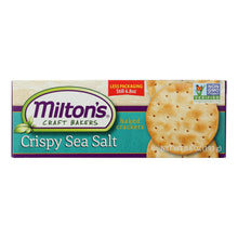 Miltons - Cracker Crispy Sea Salt - Case Of 8-6.8 Oz