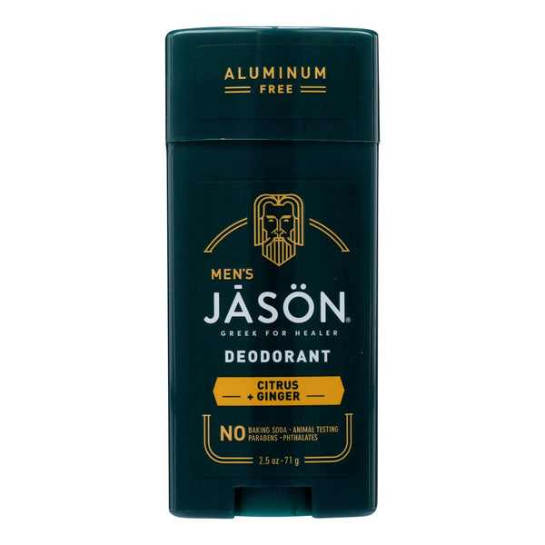 Jason Natural Products - Deodorant Stk Citrus Ginger - 1 Each-2.5 Oz