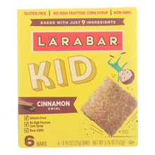 Larabar - Bar Kids Cinnamon Swirl - Case Of 8 - 6/.96 Oz