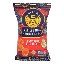 Siete - Kettle Chip Fuego - Case Of 6-5.5 Oz
