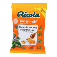 Ricola - Cough Drop Honey Herb - Case Of 6-45 Ct