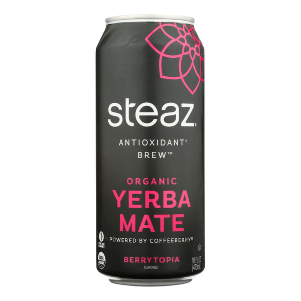 Steaz - Yerba Mate Brytopia - Case Of 12-16 Fz