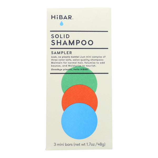 Hibar Inc - Shampoo Sampler Mini 3ct - 1 Each-1.7 Oz