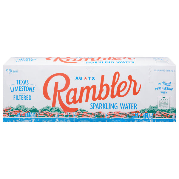 Rambler - Water Sparklg Org - Case Of 2-12/12 Fz