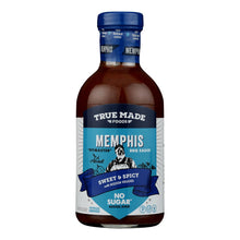 True Made Foods - Bbq Sauce Memphis No Sugar - Case Of 6-18 Oz