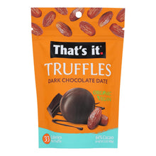 That's It - Trffl Dark Chocolate Date - Case Of 6-3.5 Oz