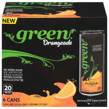 Green - Sparkling Orangeade - Case Of 4-6/12 Fz