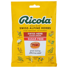 Ricola - Cough Drop Sugar Free Swiss Herb - Case Of 8-19 Ct