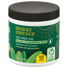 Desert Essence - Face Clns Pads Ttree Oil - 1 Each-100 Ct