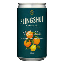 Slingshot Coffee Citrus Vanilla Cream Coffee Soda, Citrus Vanilla Cream - Case Of 12 - 8 Fz