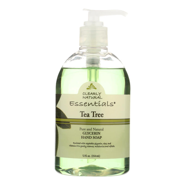 Clearly Natural Pure And Natural Glycerine Hand Soap Tea Tree - 12 Fl Oz