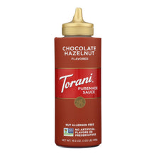 Torani - Sauce Puremade Chocolate Hazelnut - Case Of 4-16.5 Fz