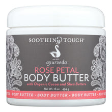 Soothing Touch - Body Butter Rose Petal - 1 Each-13 Oz