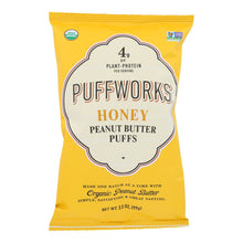 Puffworks - Puffs Honey Peanut Butter Gluten Free - Case Of 8-3.5 Oz