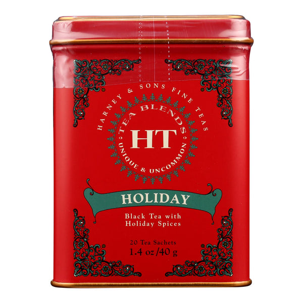 Harney & Sons - Tea Holiday Tin - Case Of 4-20 Ct