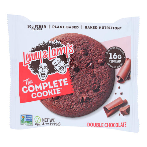 Lenny And Larry's The Complete Cookie - Double Chocolate - 4 Oz - Case Of 12
